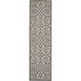 Cozumel CZM04 Cream and Gray 2'2" x 7'6" Runner Rug