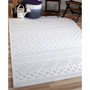 Bourne Coastal Diamond Neutral 5'2" x 7'6" Outdoor Area Rug