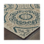 Scope SCO07 Gray 1'10" x 7'6" Runner Rug