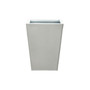 13" Classic Square Metal Planter