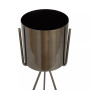 Metal Small Planter with Removable Stand Set of 2