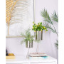 Metal Small Planter with Removable Stand Set of 2