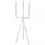 Metal Small Planter with Removable Stand Set of 2