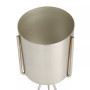 Metal Small Planter with Removable Stand Set of 2