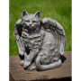 Angel Kitty Garden Statue