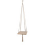 Macrame Hanging Shelf, 9.875" x 9.875"