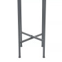 Metal Indoor Outdoor Dome Planter with Removable Stand