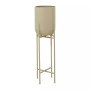 Metal Indoor Outdoor Dome Planter with Removable Stand