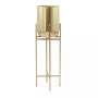 Metal Indoor Outdoor Dome Planter with Removable Stand