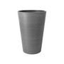 16230 Valencia Round Planter Pot Textured Charcoal 18 Inch