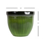 Gardener Select Madison Planter Green Drip 15"