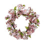 24" Artificial Cherry Blossom Wreath