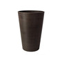 Valencia Round Outdoor Planter Pot Chocolate Brown 16" x 24"
