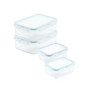 Purely Better™ Rectangular 8-Pc. Food Storage Container Set