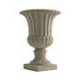 20.25-In. Large Sand Colored Urn Indoor/Outdoor