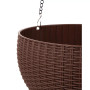 Solar Lighted Plastic Hanging Planter, 30"