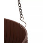 Solar Lighted Plastic Hanging Planter, 30"