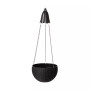 Solar Lighted Plastic Hanging Planter, 30"