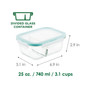 Purely Better™ 6-Pc. 25-Oz. Divided Food Storage Containers