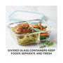 Purely Better™ 6-Pc. 25-Oz. Divided Food Storage Containers