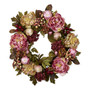 24" Peony & Hydrangea Wreath