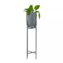 Metal Planter with Removable Stand