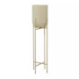 Metal Planter with Removable Stand
