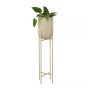 Metal Planter with Removable Stand