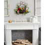 22" Spring Floral Wreath