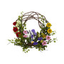 22" Spring Floral Wreath