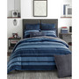 Longpoint Reversible 3-Piece Comforter Set, Full/Queen