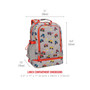 Kids Prints 2-In-1 Backpack and Insulated Lunch Bag - Trucks