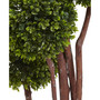 4' Boxwood UV-Resistant Indoor/Outdoor Topiary Tree