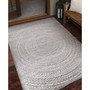Bourne Cerulean Silver 5'2" x 7'6" Outdoor Area Rug
