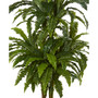 Marginatum Artificial Plant in White Tower Vase