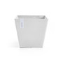 Rotterdam Plastic Flower Pot Planter, Pure White, 12 Inches