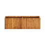 Garden Raised Bed 59"x11.8"x19.6" Solid Acacia Wood
