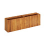 Garden Raised Bed 59"x11.8"x19.6" Solid Acacia Wood
