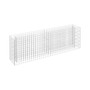 Gabion Raised Bed Galvanized Steel 70.9"x11.8"x23.6"
