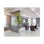 Artificial Faux Real Touch 106" Tall Palm Tree And Resin Planter