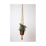 Macrame Plant Hanger, Jute Tan, 36in