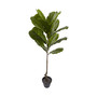 4' Fiddle Leaf UV-Resistant Indoor/Outdoor Tree