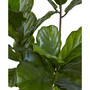 65” Indoor/Outdoor UV-Resistant Artificial Fiddle Leaf Tree