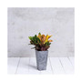 35270 Artstone Ella Tall Square Planter Grey - 27.5-inch