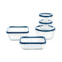Freshlock Plus Microban 10-Pc. Glass Food Storage Set