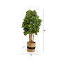 5' Fiddle Leaf Fig Artificial Tree in Planter