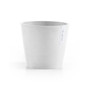 Amsterdam Recycled Plastic Planter, Pure White, 8 Inches