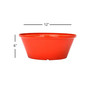 Gardener Select GSATBR12238 Tulip Bowl Planter Orange