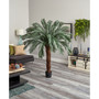 6' Cycas UV-Resistant Indoor/Outdoor Artificial Tree