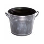 Gardener Select Metal Bucket Planter Black 8"